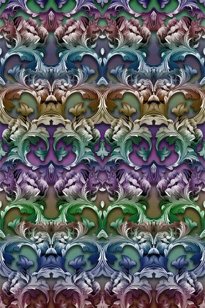 民族风印花华亿平台图片