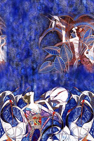 民族风印花华亿平台图片