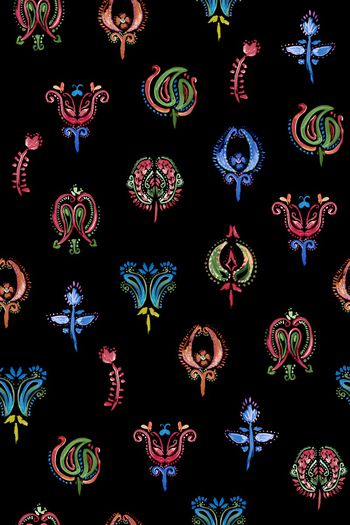 民族风印花华亿平台图片