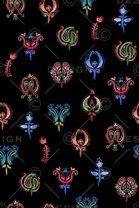 民族风印花华亿平台图片