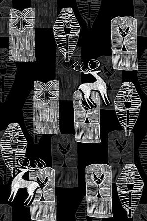 鹿印花华亿平台图片