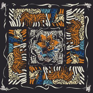 迪拜花卉印花华亿平台图片