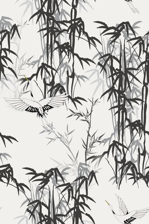 中国风印花华亿平台图片