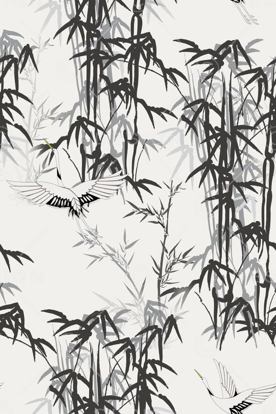 中国风印花华亿平台图片