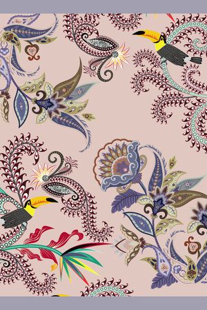 民族风印花华亿平台图片