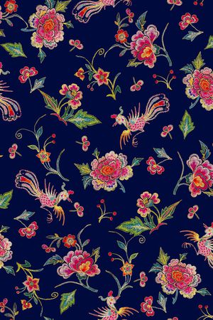 民族风印花华亿平台图片