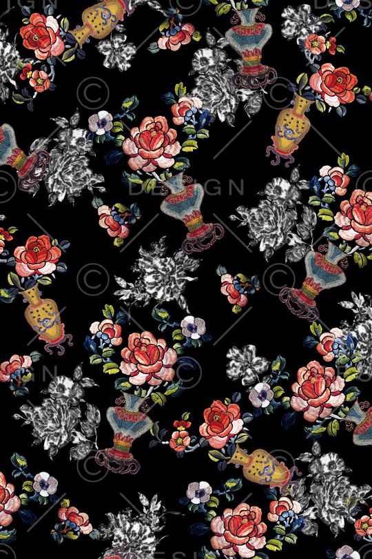 民族风印花华亿平台图片