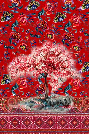 数码华亿平台印花华亿平台图片