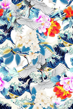 民族风印花华亿平台图片