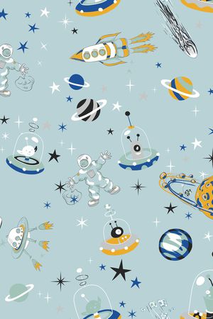 宇航员印花华亿平台图片