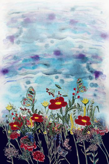 绣花华亿平台印花华亿平台图片