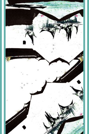 手绘花卉印花华亿平台图片