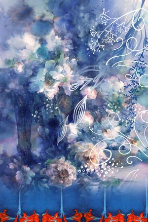 民族风印花华亿平台图片