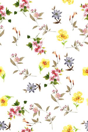 小碎花印花华亿平台图片