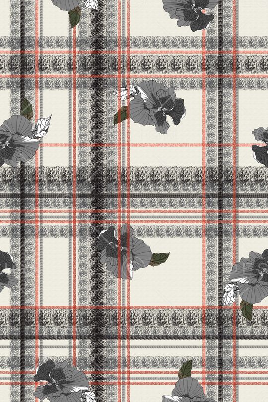 线条印花华亿平台图片