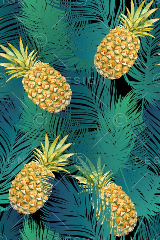 菠萝印花华亿平台图片