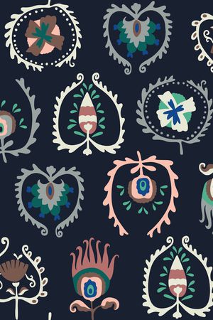 民族风印花华亿平台图片