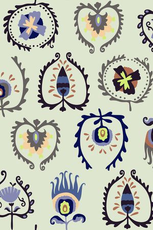 民族风印花华亿平台图片