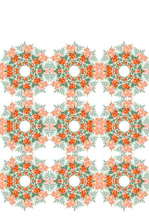 二方连续印花华亿平台图片