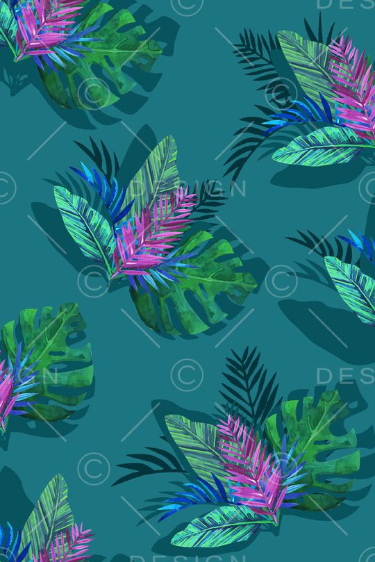 植物印花华亿平台图片