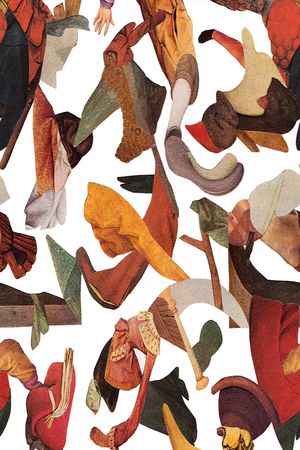 抽象印花华亿平台图片