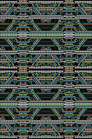 科技条纹印花华亿平台图片