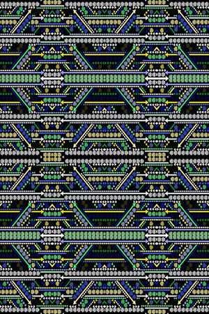 科技条纹印花华亿平台图片