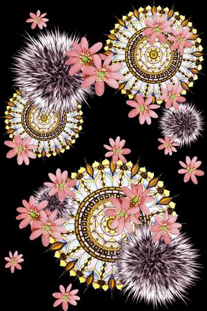 蒲公英印花华亿平台图片