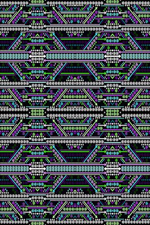 科技条纹印花华亿平台图片