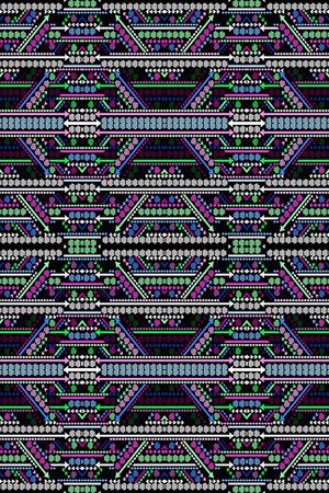 科技条纹印花华亿平台图片