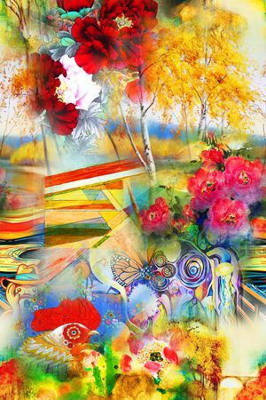 数码华亿平台印花华亿平台图片