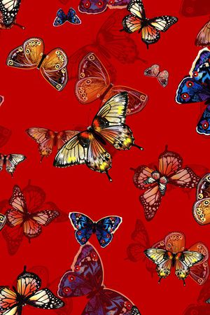 昆虫印花华亿平台图片