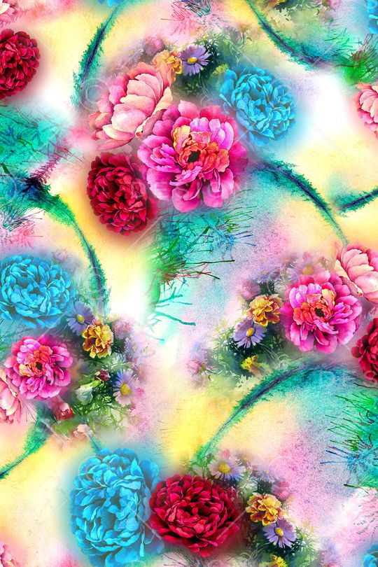 中国风印花华亿平台图片