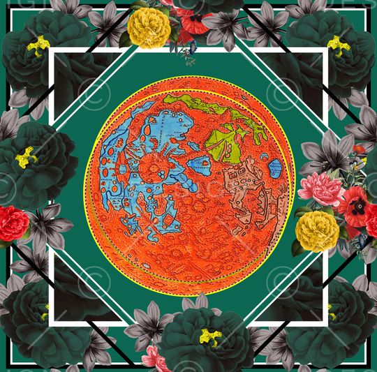 地中海印花华亿平台图片