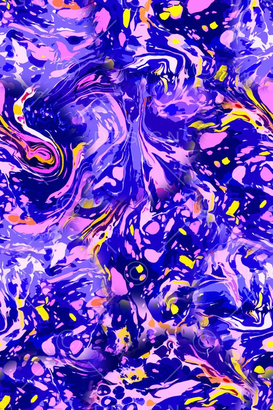 扎染艺术印花华亿平台图片