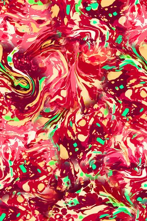 扎染艺术印花华亿平台图片