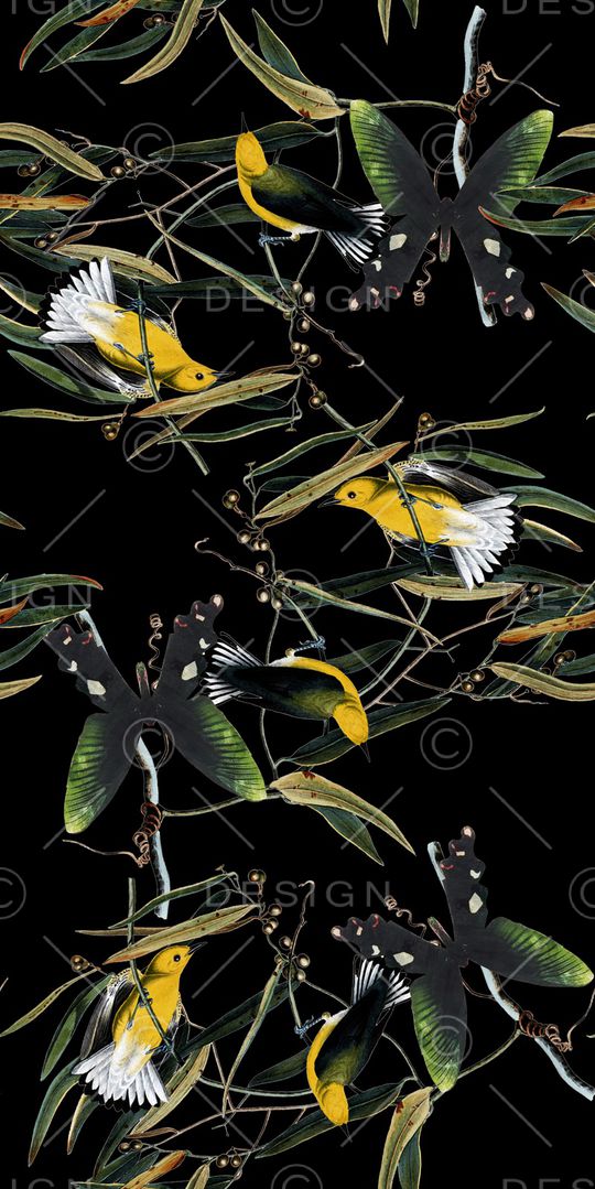 鸟印花华亿平台图片