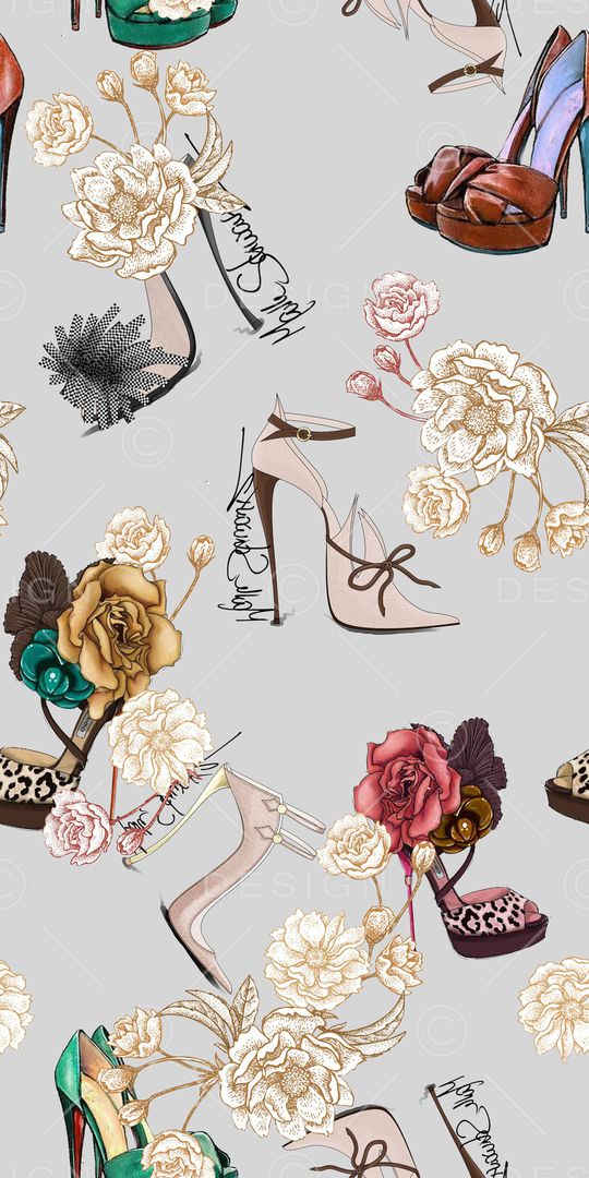 鞋子印花华亿平台图片