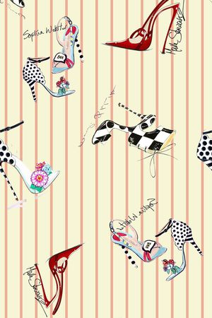 鞋子印花华亿平台图片