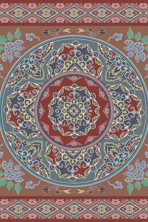 民族风印花华亿平台图片