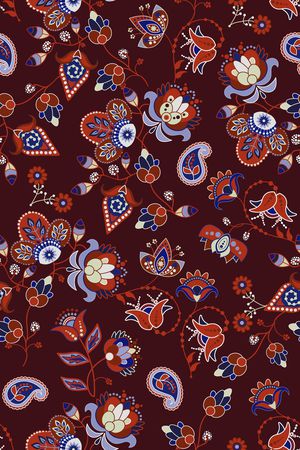 民族风印花华亿平台图片