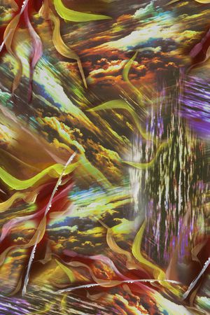 几何印花华亿平台图片