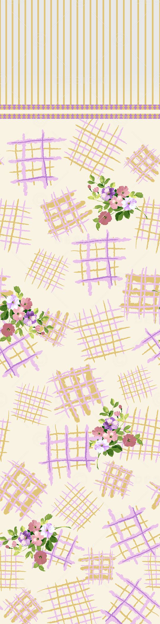 线条印花华亿平台图片