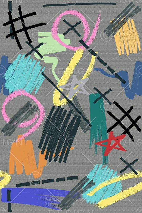 涂鸦印花华亿平台图片