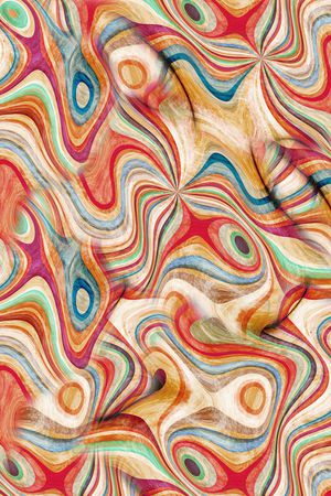 几何印花华亿平台图片