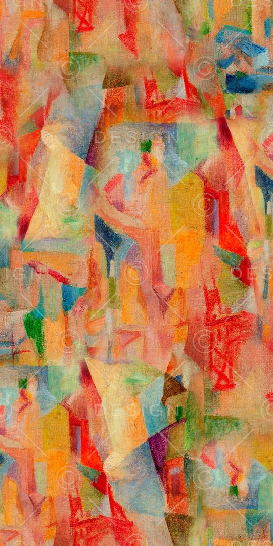 抽象印花华亿平台图片