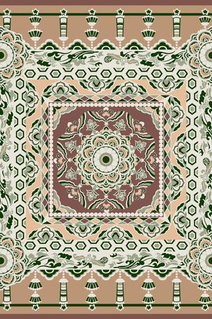 藻井印花华亿平台图片