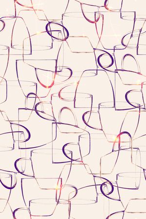 玻璃杯印花华亿平台图片