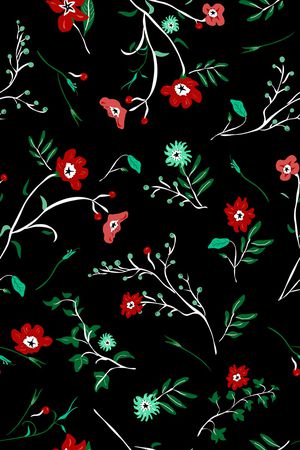 小碎花印花华亿平台图片