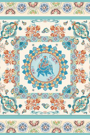 民族风印花华亿平台图片